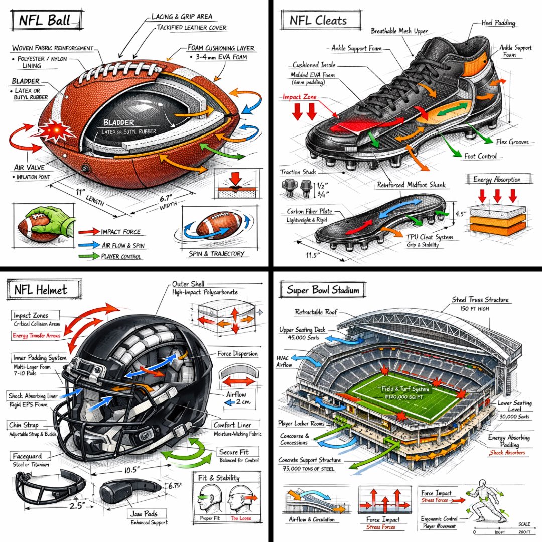 Create a technical infographic of [OBJECT] with a 45-degree isometric 3D perspe…
