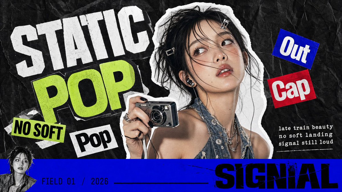 Create a 9:16 K-pop apocalypse ransom zine poster featuring [SUBJECT] [SUBJECT_…