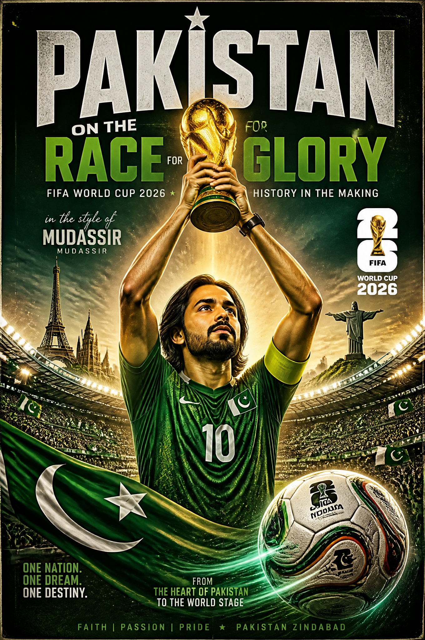 PAKISTAN: PAKISTANMUDASSIR: MUDASSIR MUDASSIR[COUNTRY PRIMARY COLORS, e.g., red,