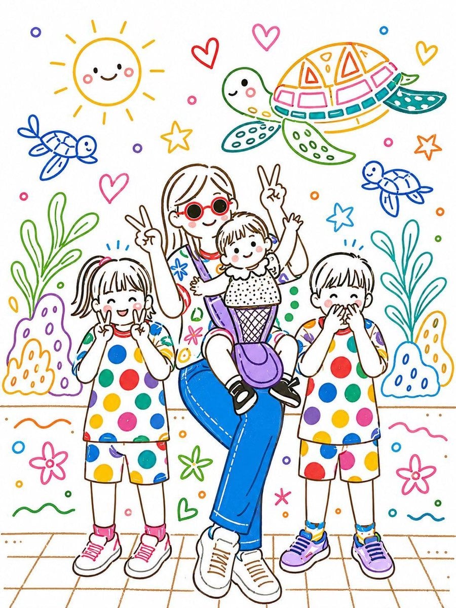 Convert this image into a soft, handcrafted paper-cut layered illustration style