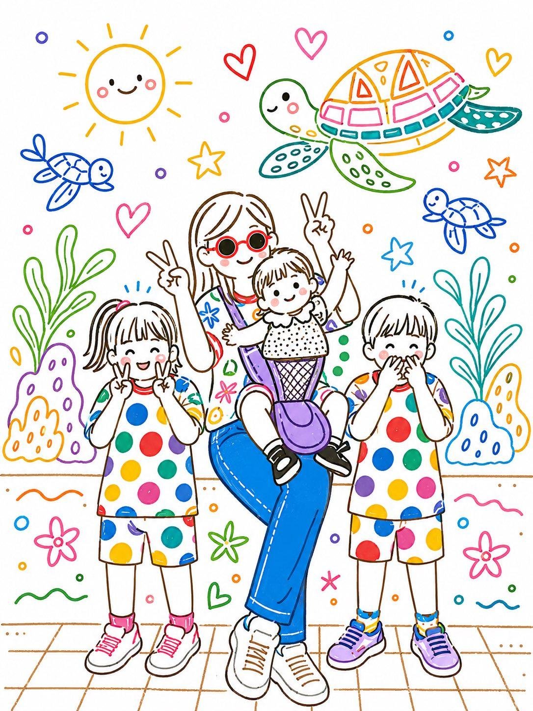 Convert this image into a soft, handcrafted paper-cut layered illustration style