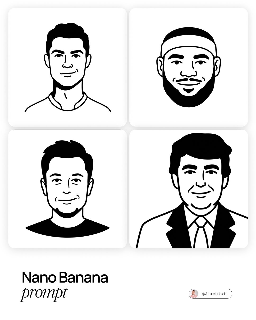 A minimalist, black-and-white flat vector illustration portrait of [CHARACTER NA